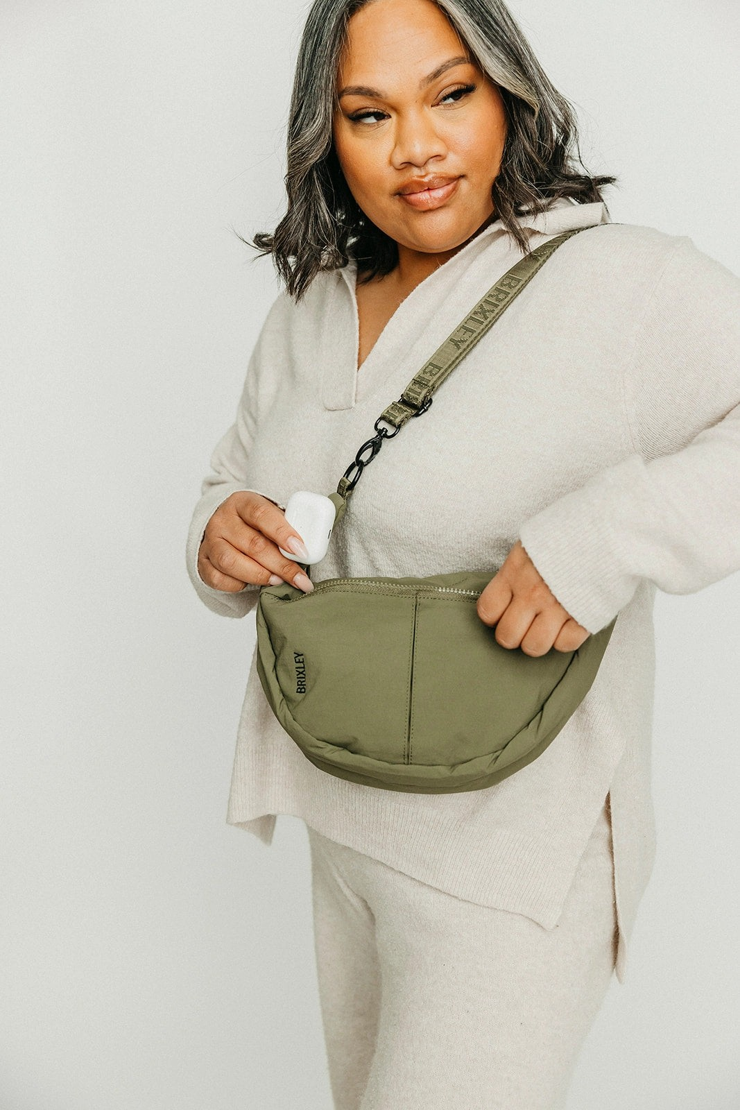 Basil Crescent Bag | Brixley