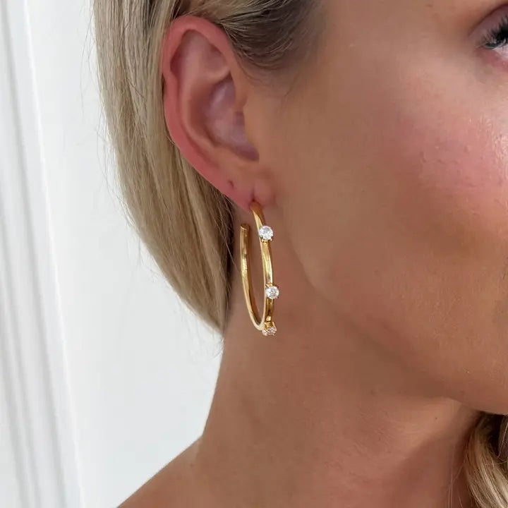 Willow Hoop Earrings
