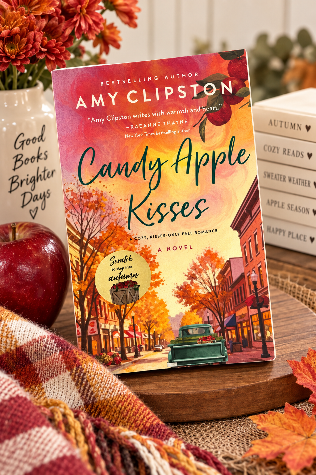 Candy Apple Kisses | Amy Clipston