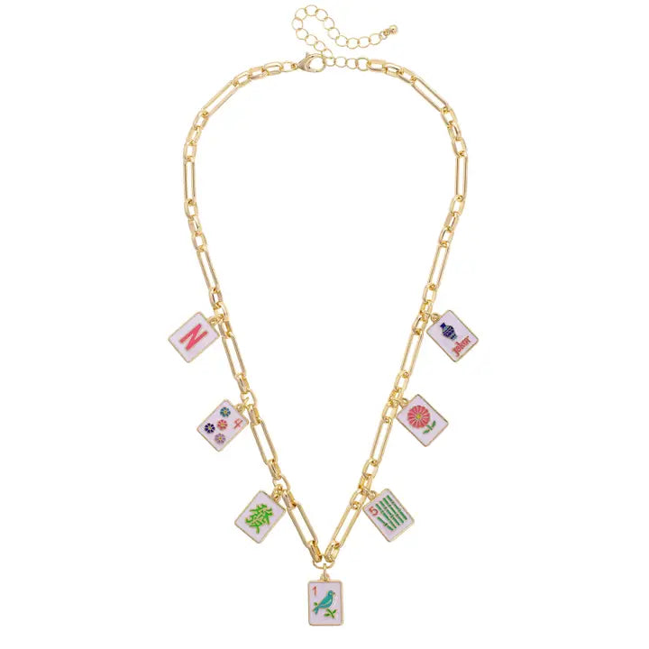 Going Mahjong! | Charm Necklace
