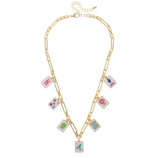 Going Mahjong! | Charm Necklace