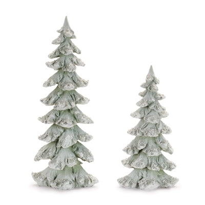 Frosted Glitter Christmas Trees | 2
