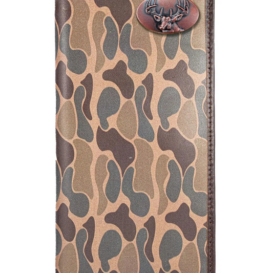 Buck Leather Camo Wallet | Zep Pro