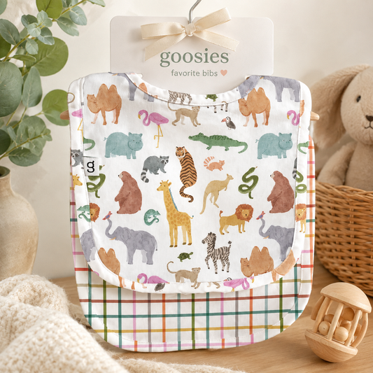 Zoo Day Bib Set