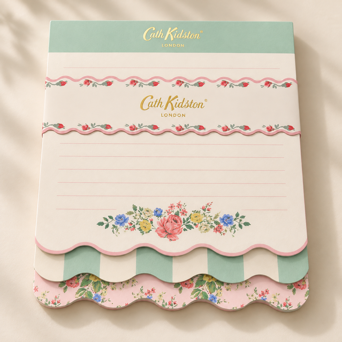 Hampstead Rose Tri-Layerd NotePad
