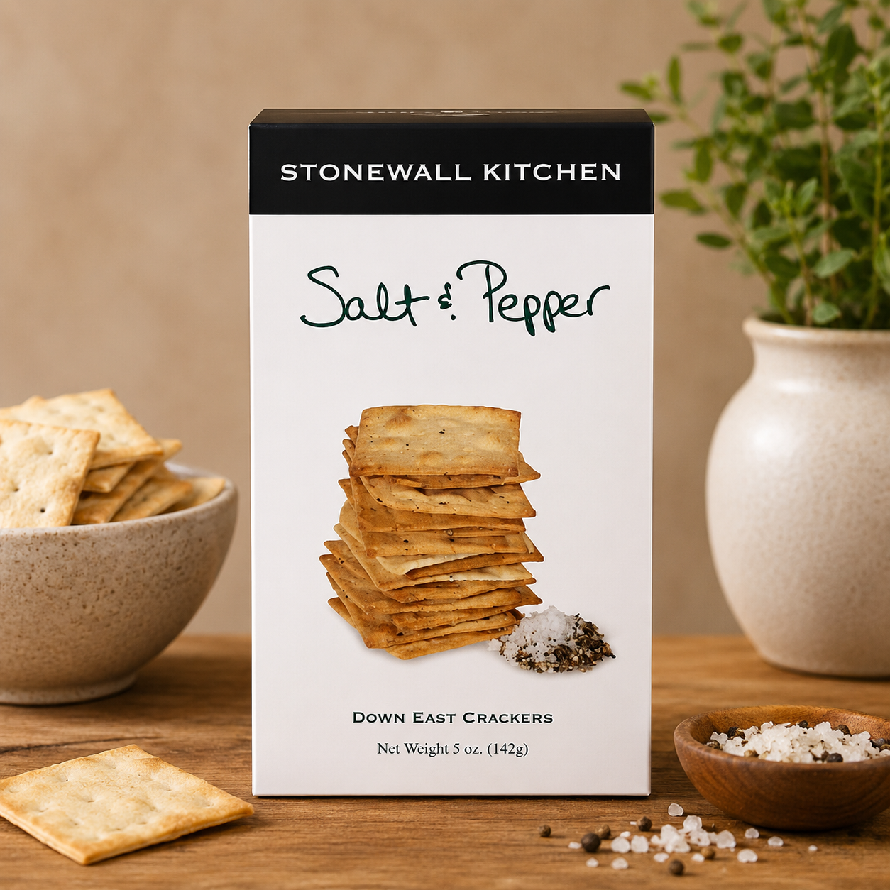 Salt & Pepper Crackers | Stonewall