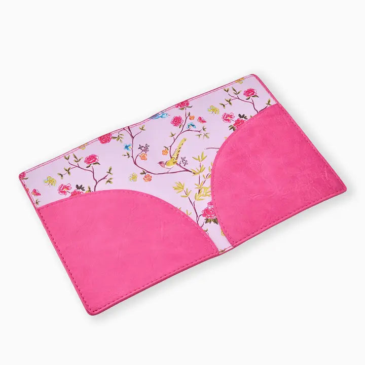 Hot Pink Mahjong Card Folio | Oh My Mahjong