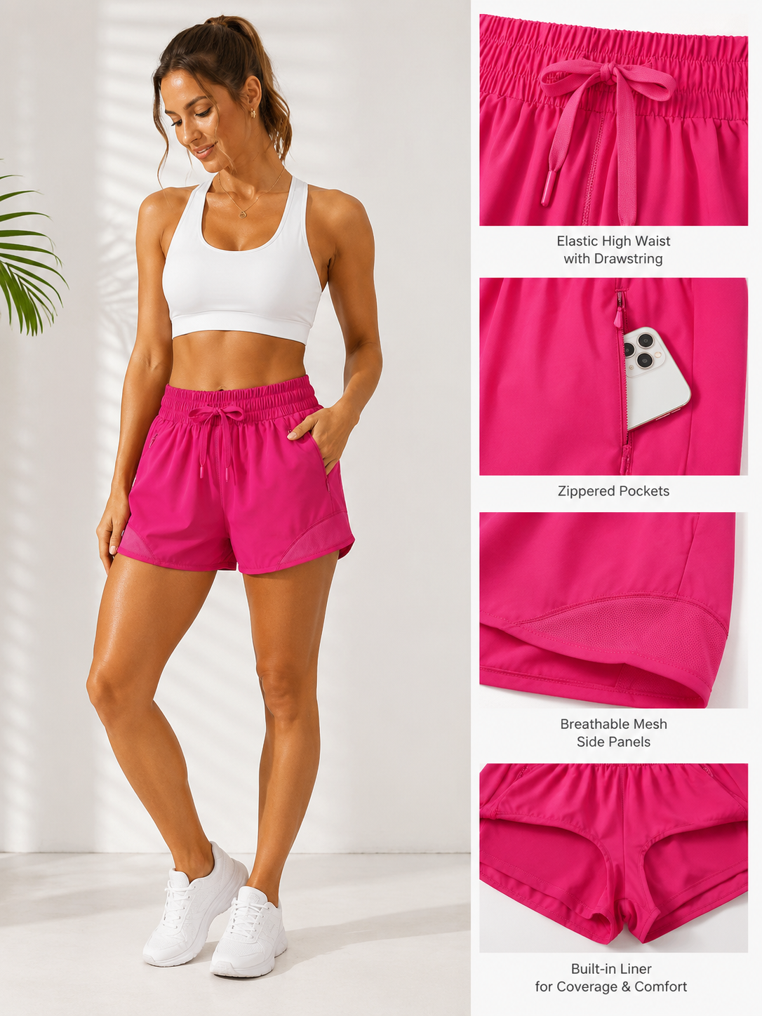 Quick-Dry Performance Shorts