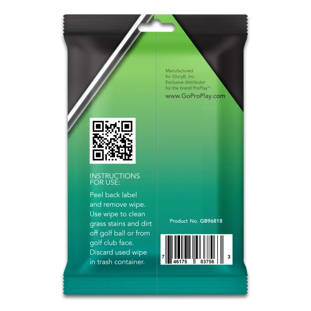 Pro Play Golf Cleaning Wipes
