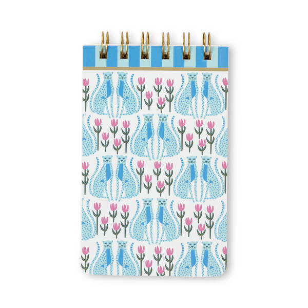 A Dopo Spiral Notebook-Cheetah
