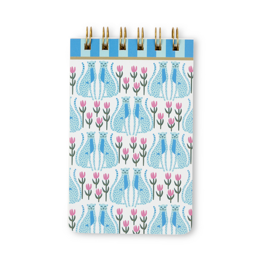 A Dopo Spiral Notebook-Cheetah