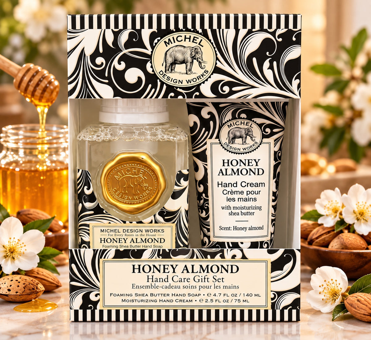 Honey Almond Handcare Gift Set