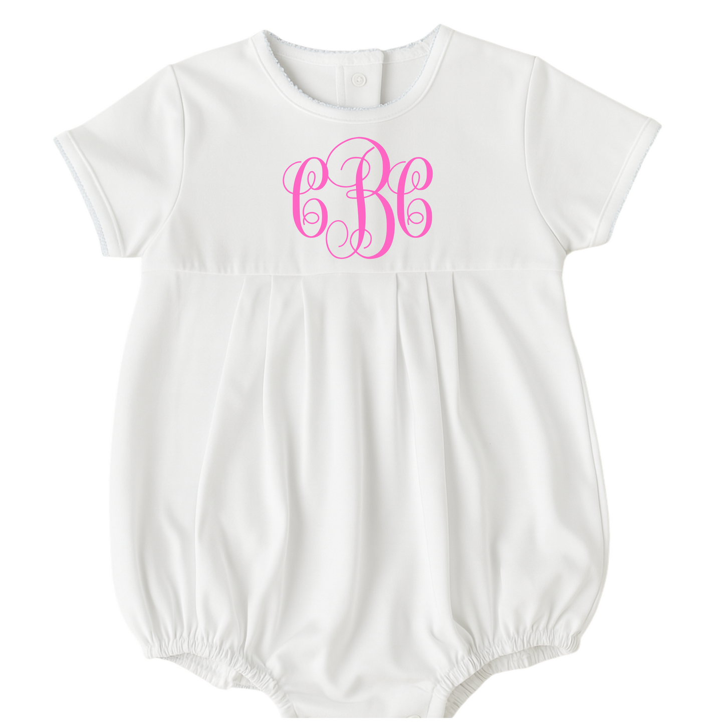 Simply Stitch Romper | Monogram Me