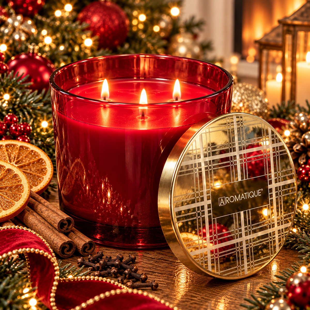 The Smell of Christmas Foundry Glass Candle
