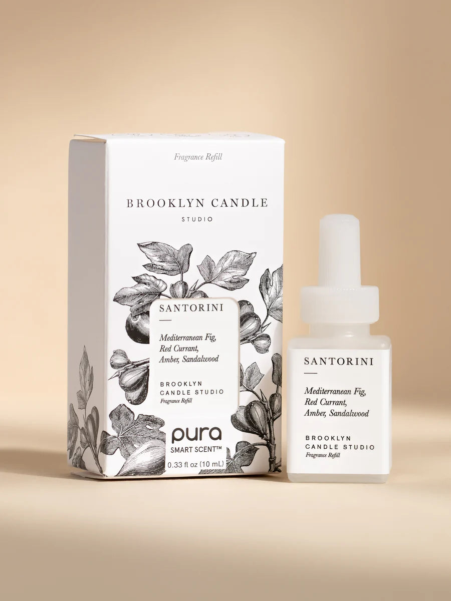 Santorini | Smart Vial | Brooklyn Candle Studio