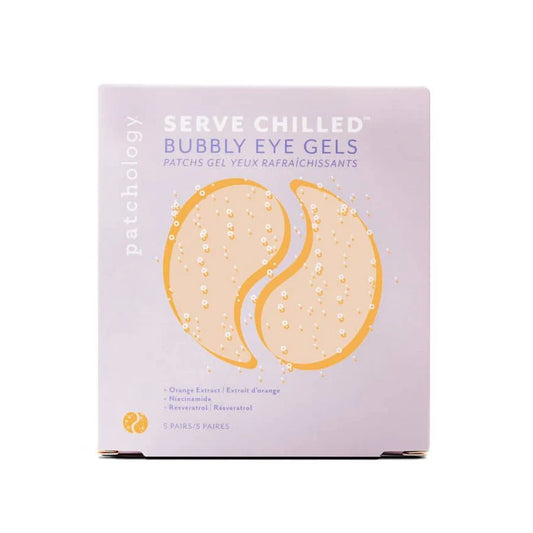 Serve Chilled Bubbly Eye Gels | Patchology