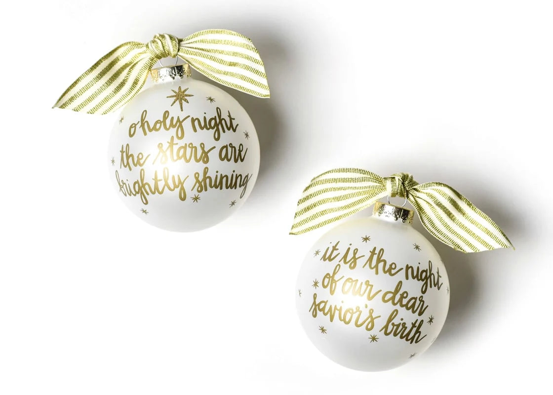 Stars are Brightly Shining | Glass Ornament