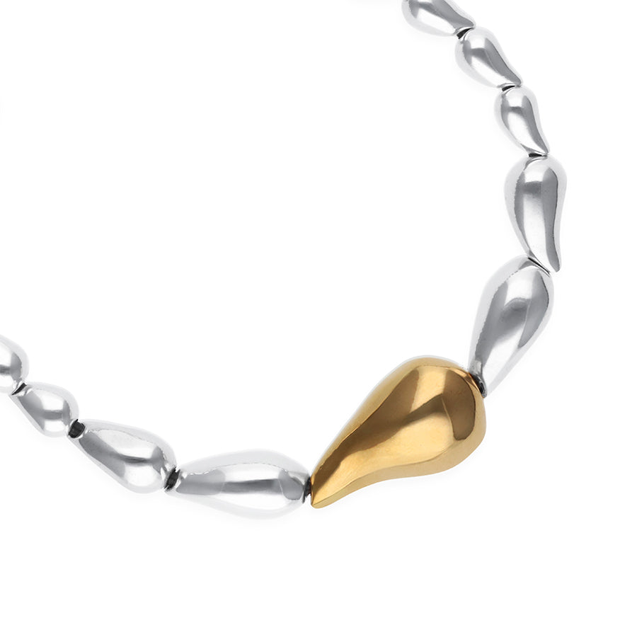 Medula Necklace | Gold & Silver