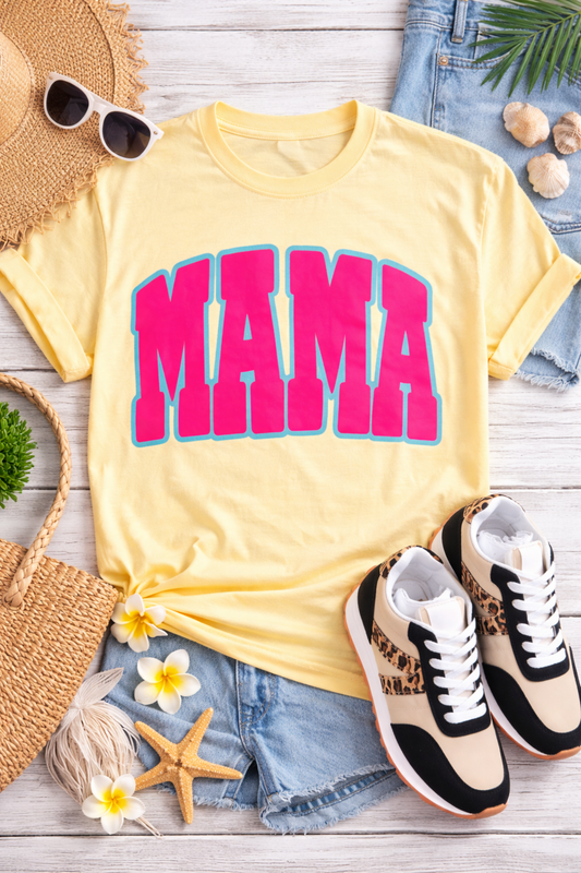 Mama Comfort Color Graphic Tee