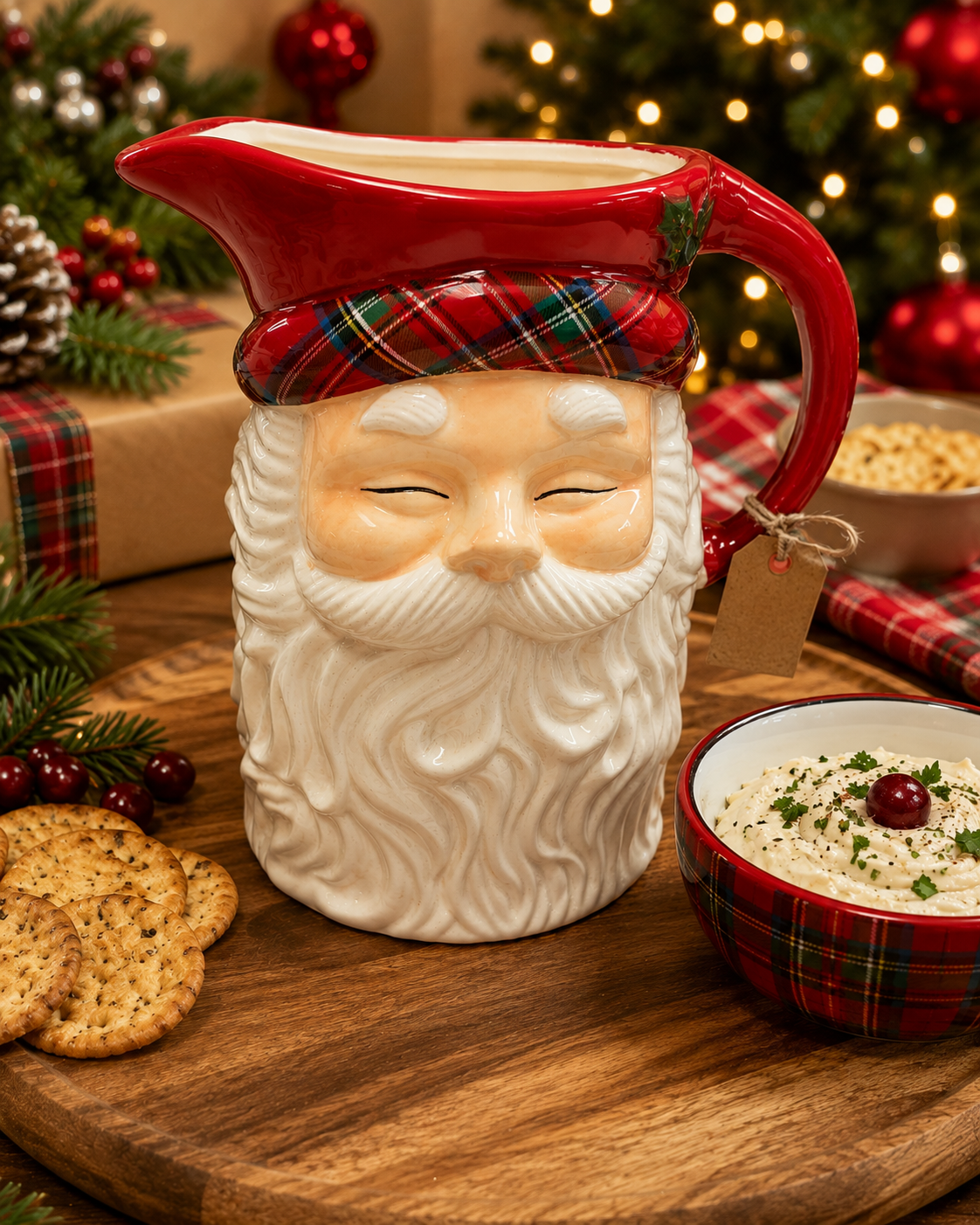 Jolly Santa Pitcher