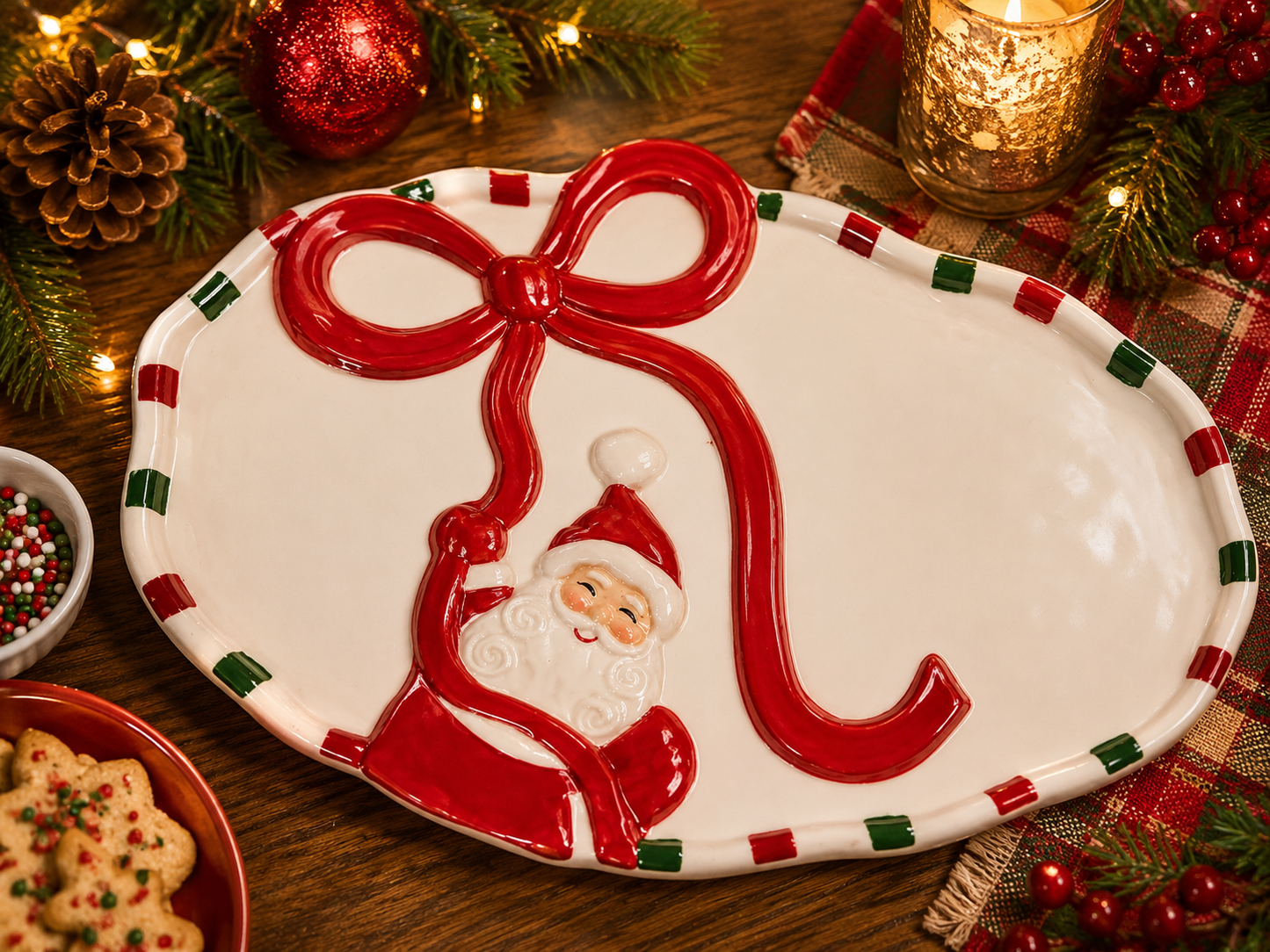 Ho Ho Ho Santa Platter
