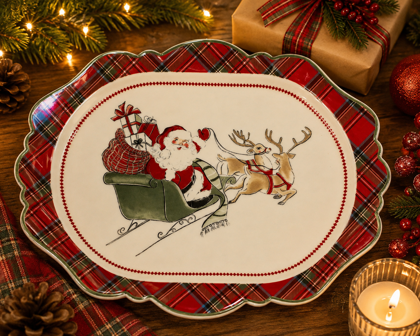 Merry & Bright Platter