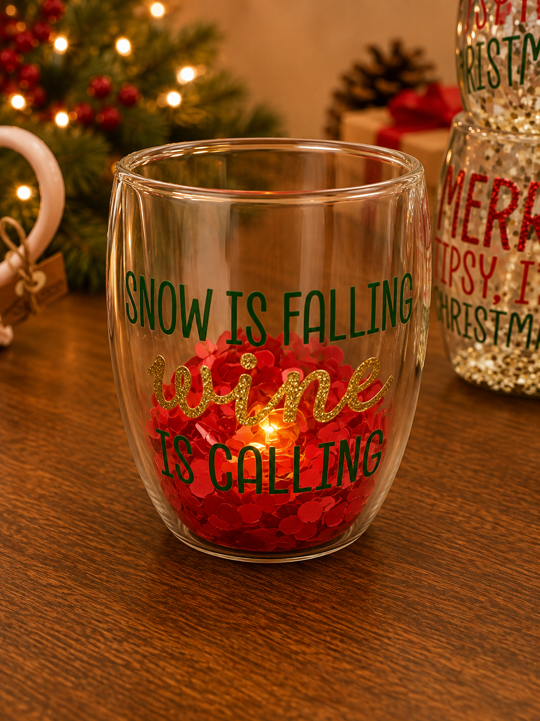 Wine is Calling Glass
