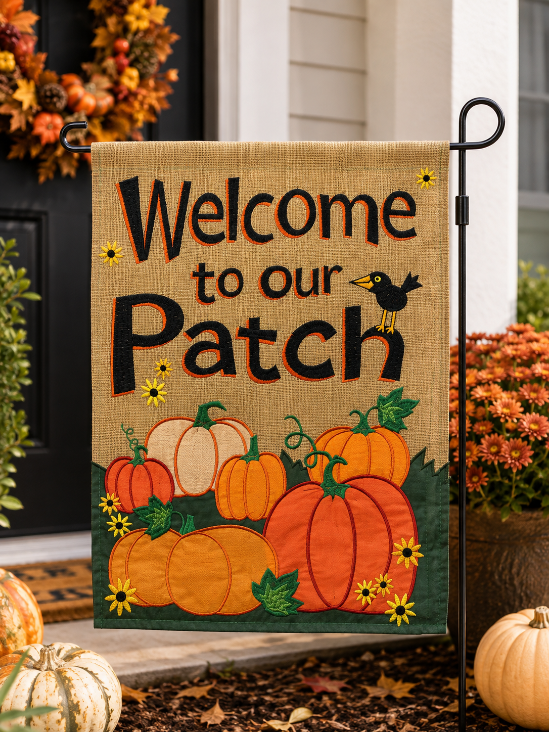 Welcome to our Patch Garden Flag