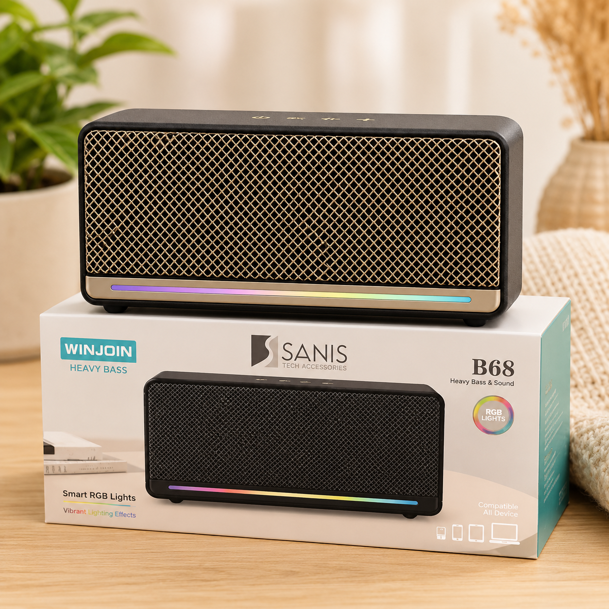 Retro Blue Tooth Speaker | Sanis Tech