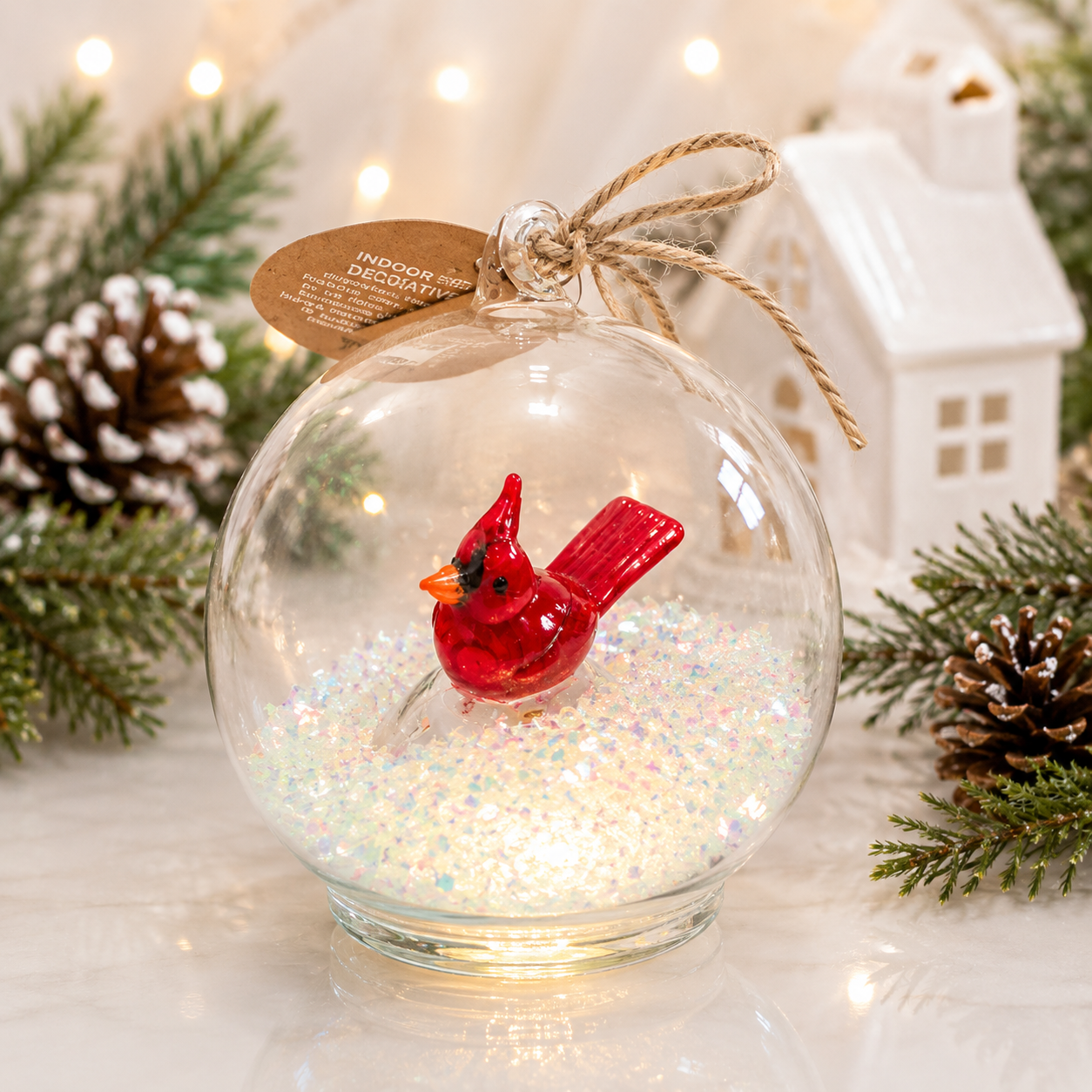 Merry Light Up Ornaments