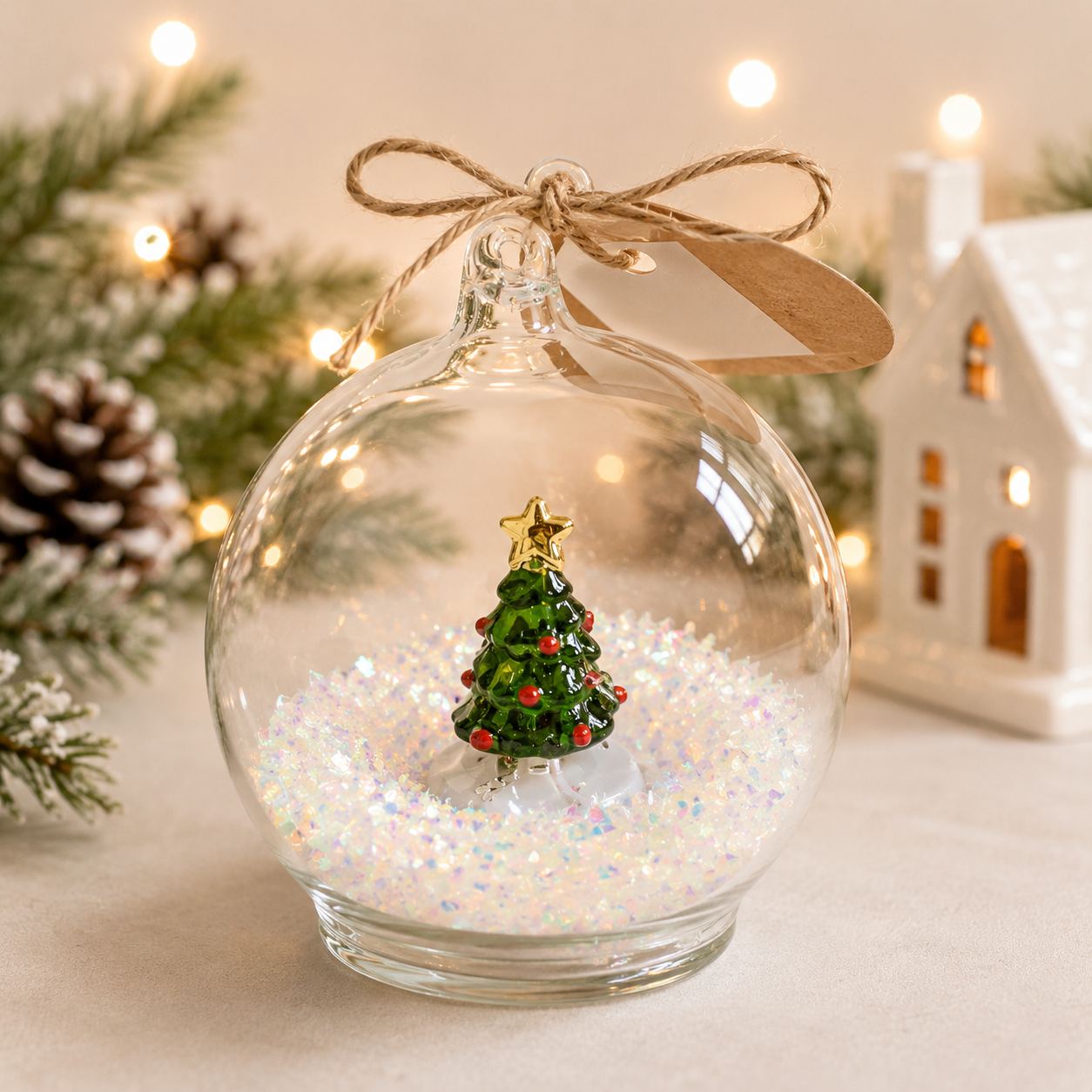 Merry Light Up Ornaments
