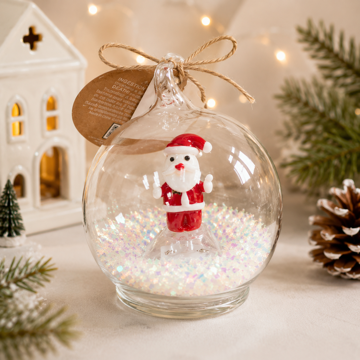 Merry Light Up Ornaments