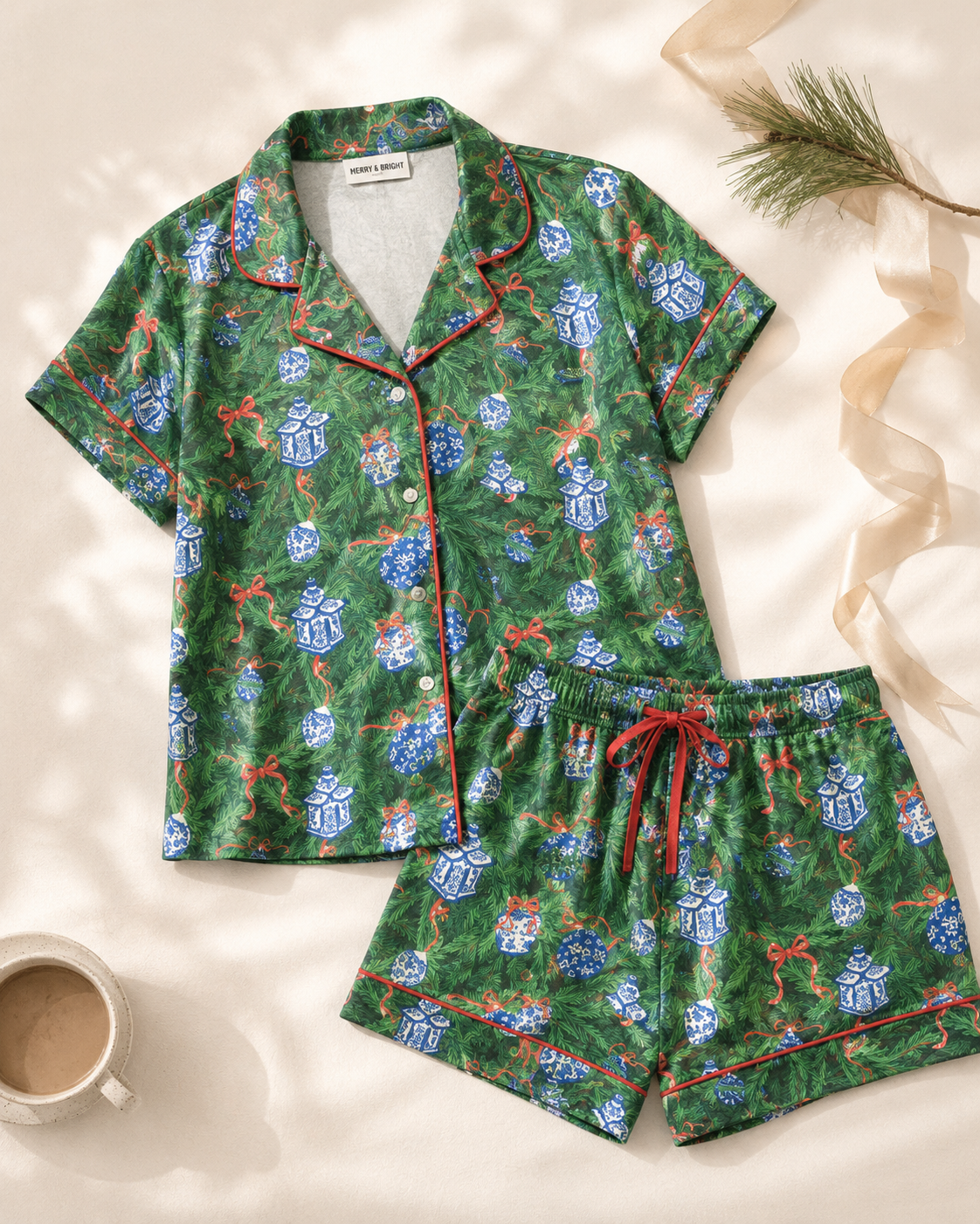 Spruce It Up Pajama Set
