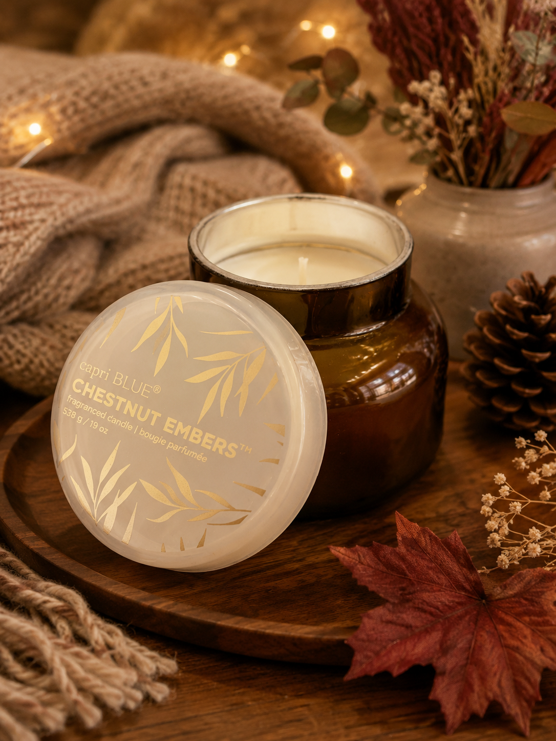 Chestnut Embers Autumn Glow Candle | 19oz