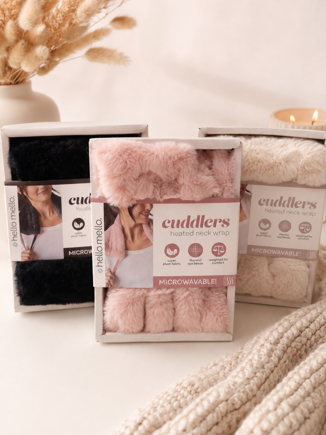 Cuddlers Heated Neck Wrap | Hello Mello