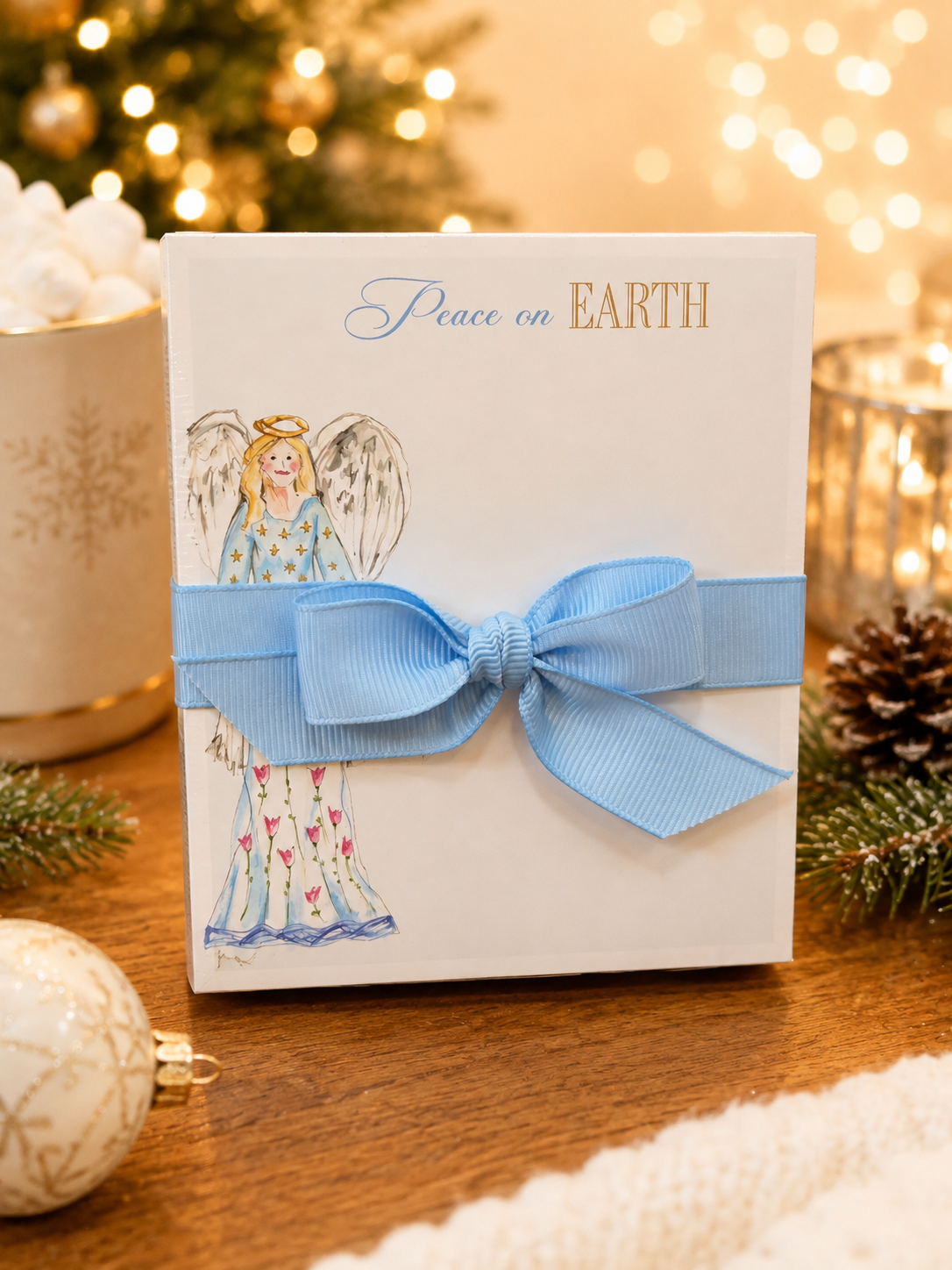 Mini Luxe Notepad | Peace on Earth