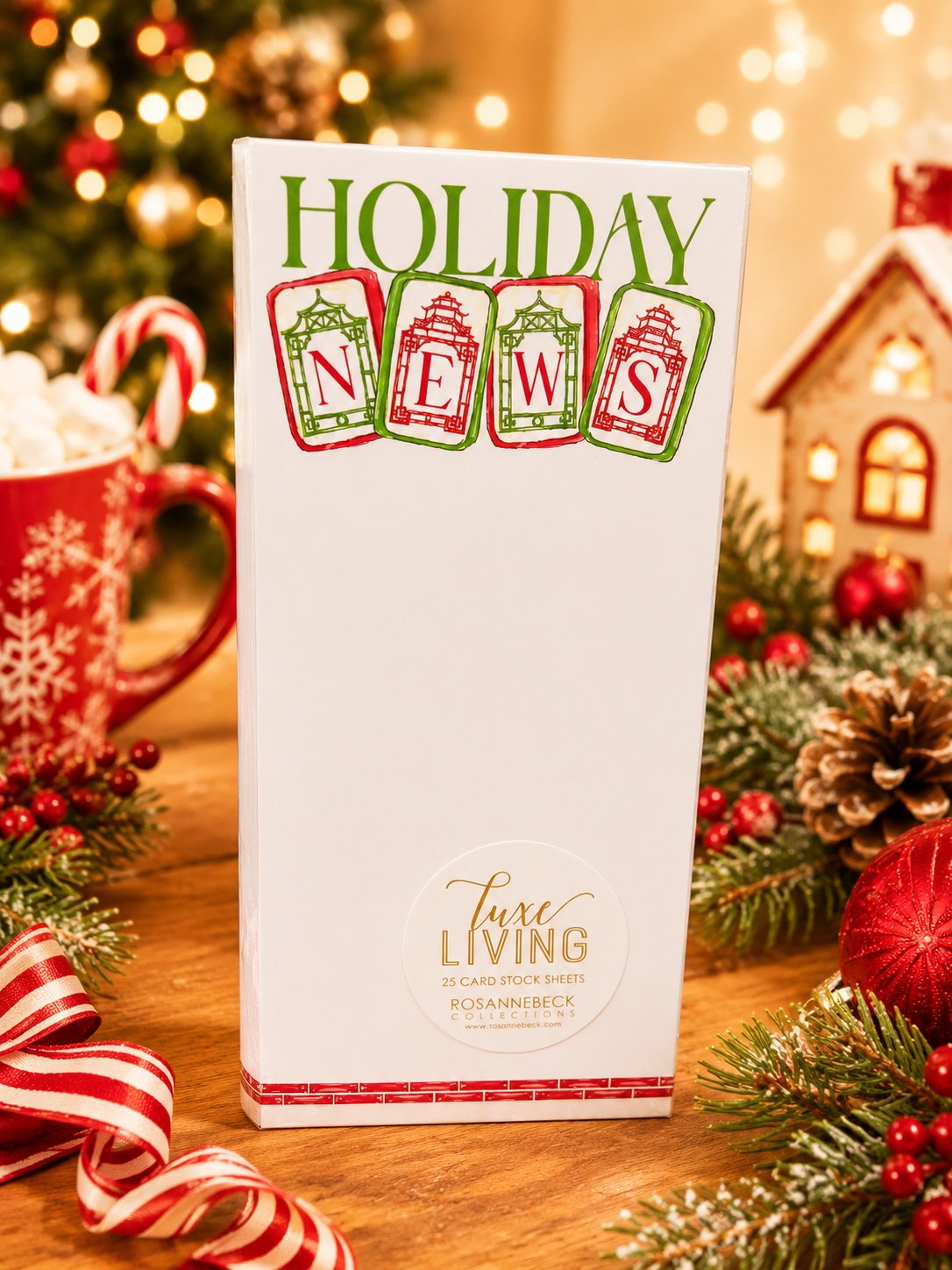 Luxe Skinny Notepad | Holiday News