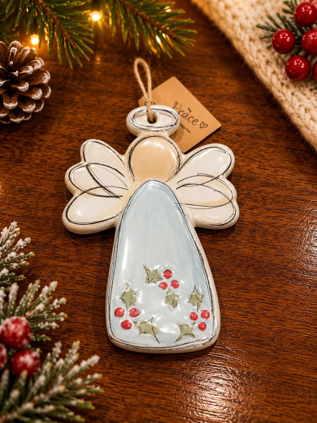 Stoneware Ornaments