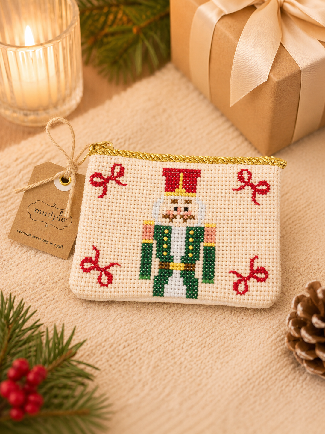 Needlepoint Gift Card Holder