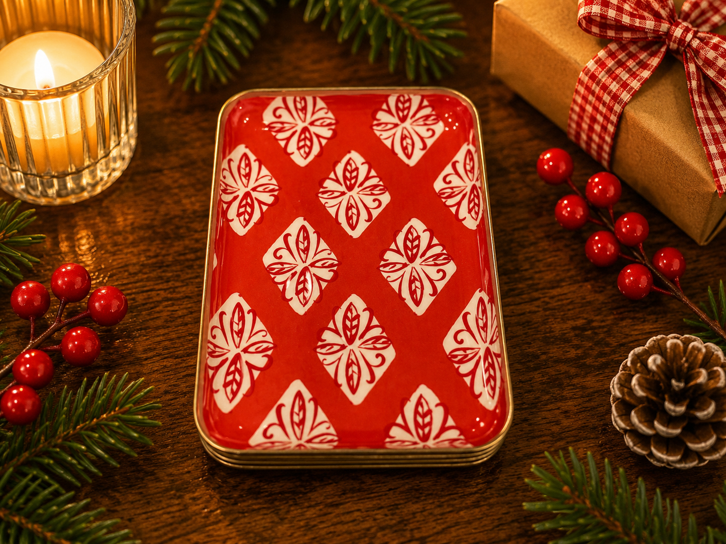 Metal Tidbit Tray