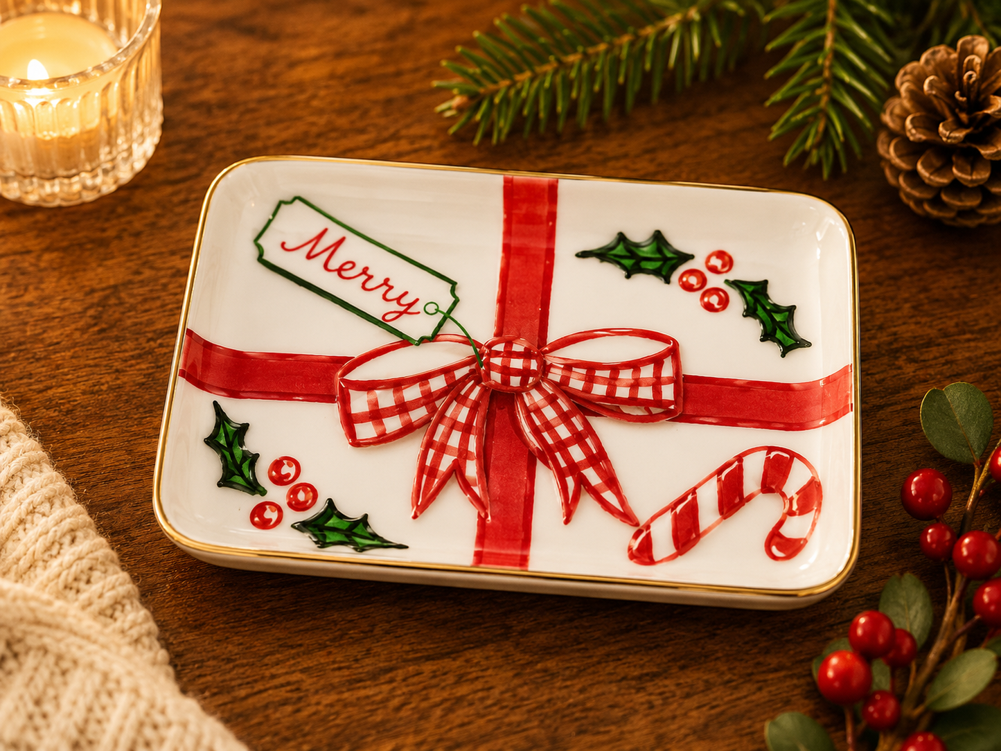 Metal Tidbit Tray