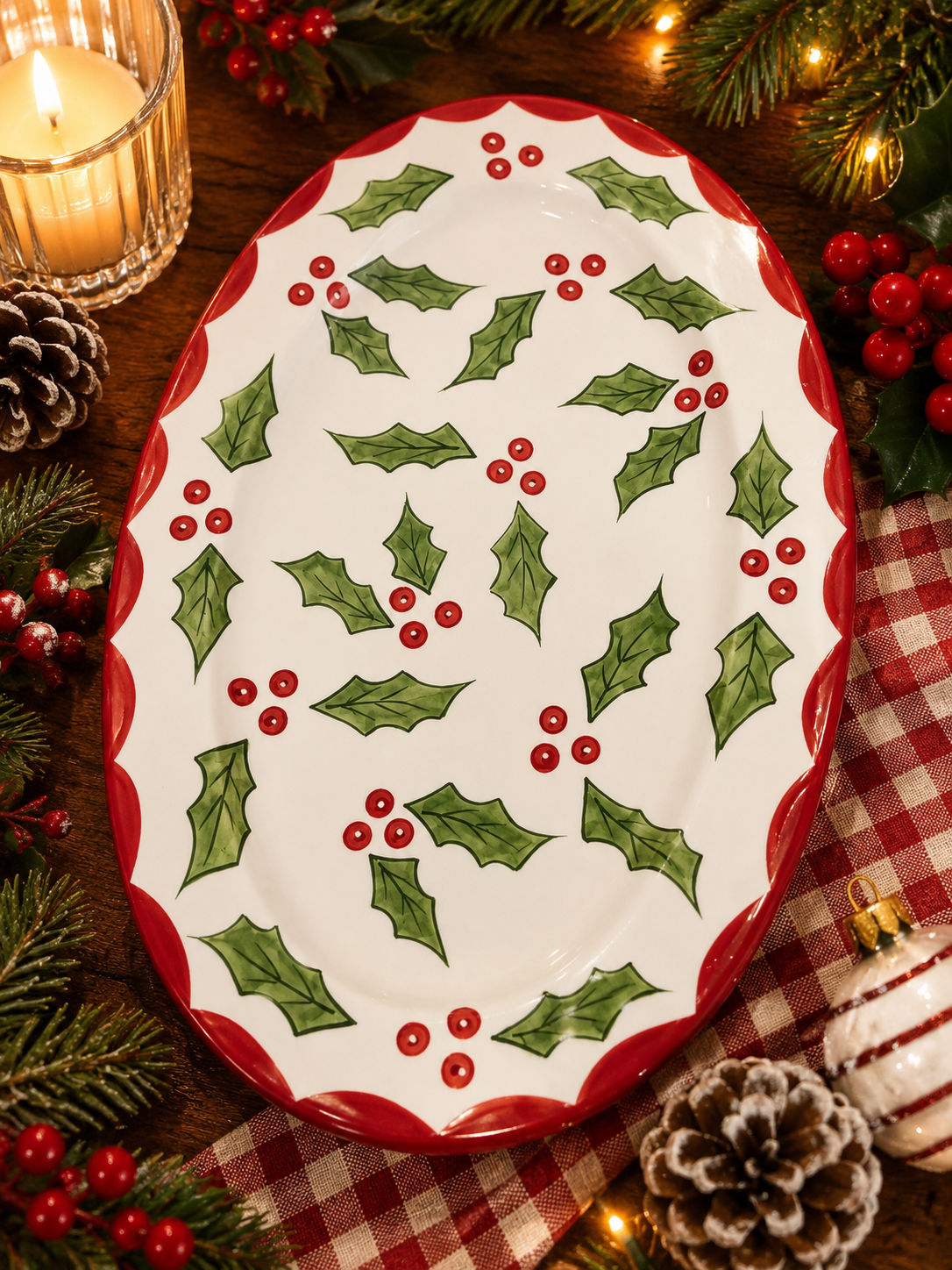 Holly Platter