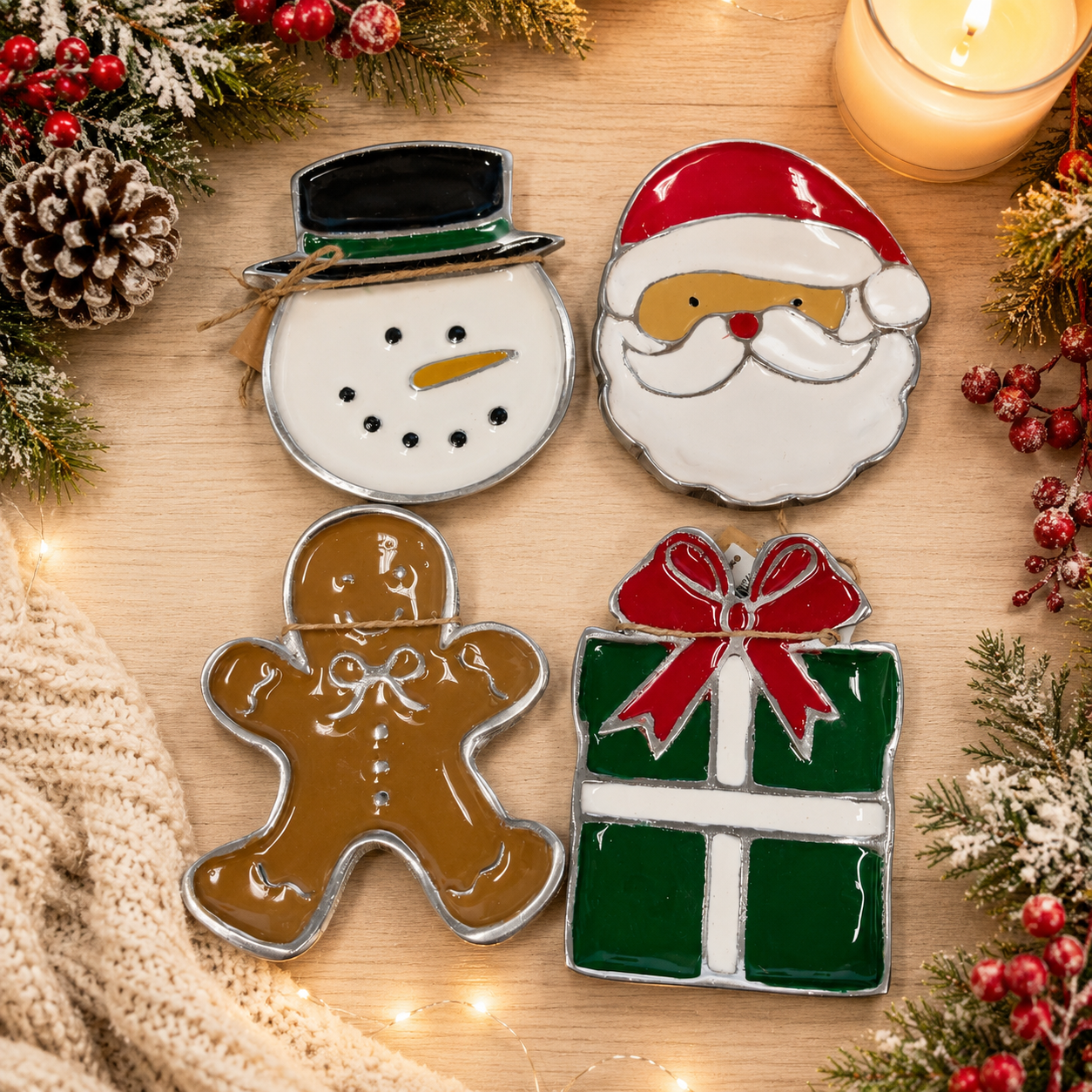 Festive Tidbit Tray