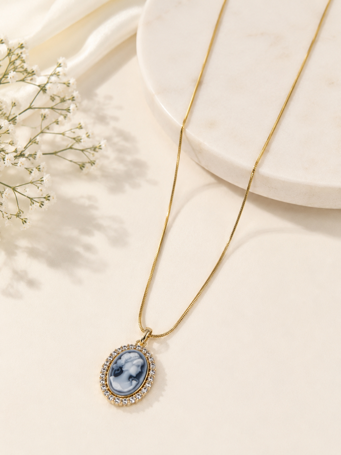 Cameo Necklace | Coastal Grit