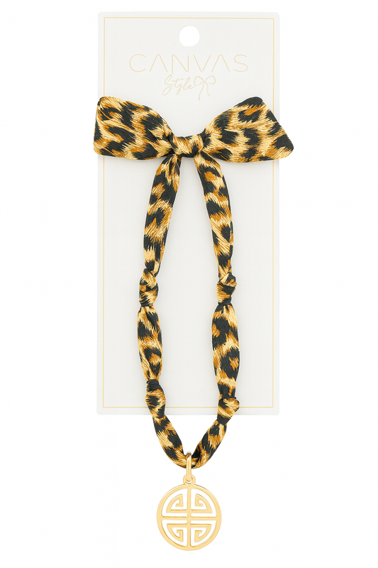Maia Greek Scarf Necklace