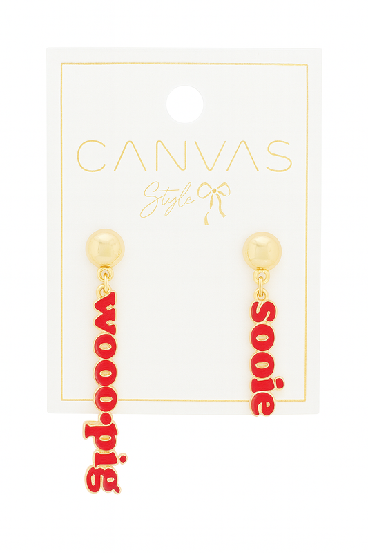 Wooo-Pig Sooie Earrings
