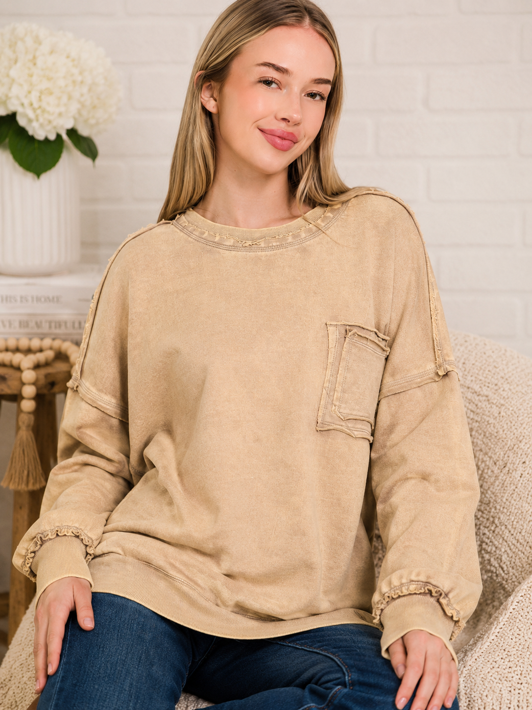 Toasted Oat Pullover