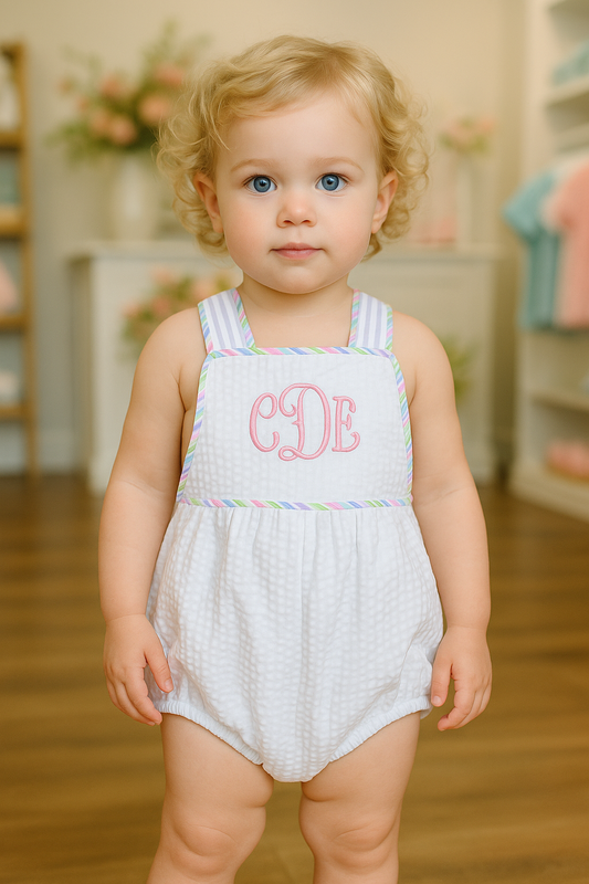 Happy Times Romper | Monogram Me