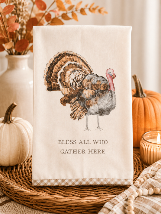 Bless All Who Nather Hand Towel