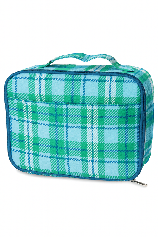 Preppy Plaid Lunch Bag